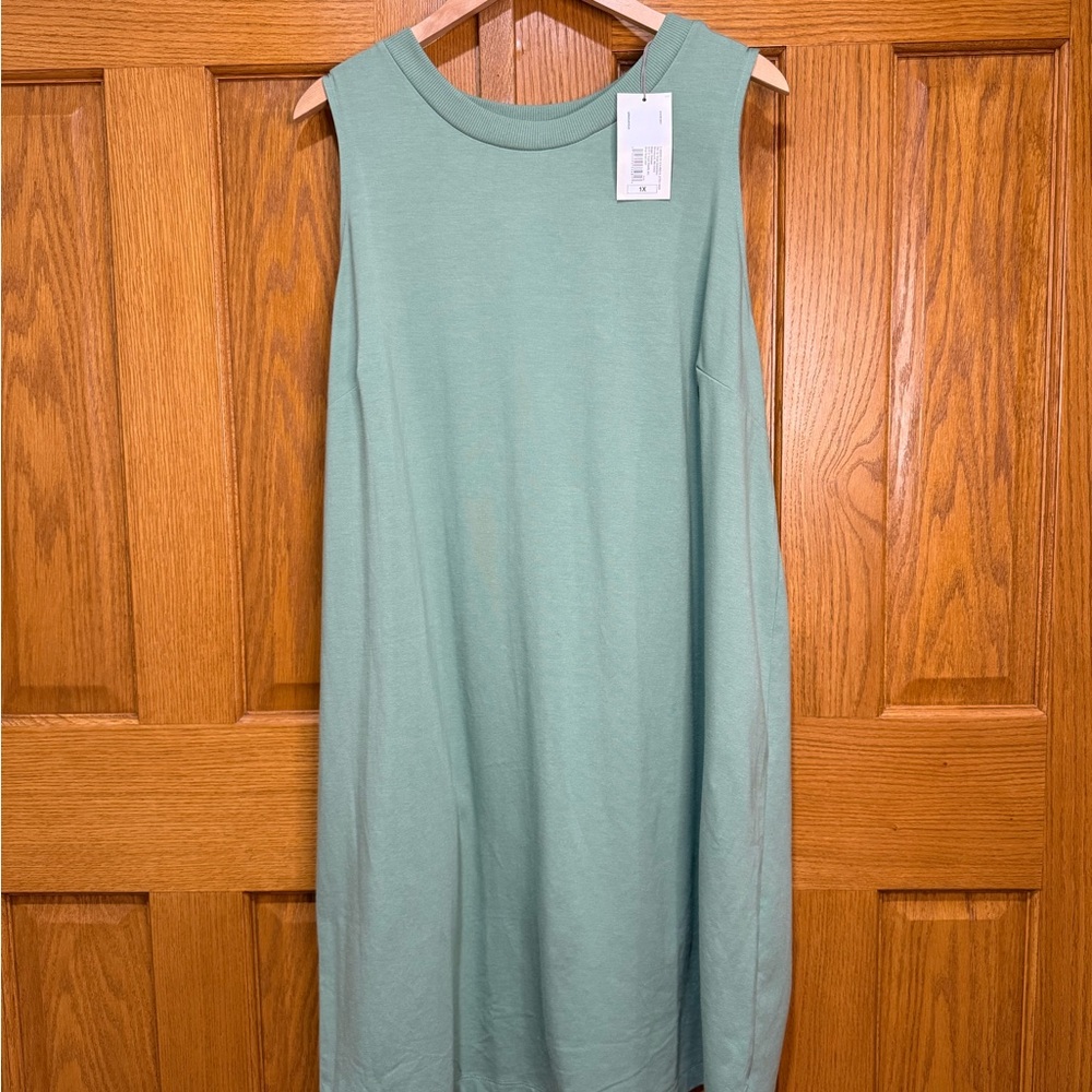 A New Day Sleeveless Green Dress XL